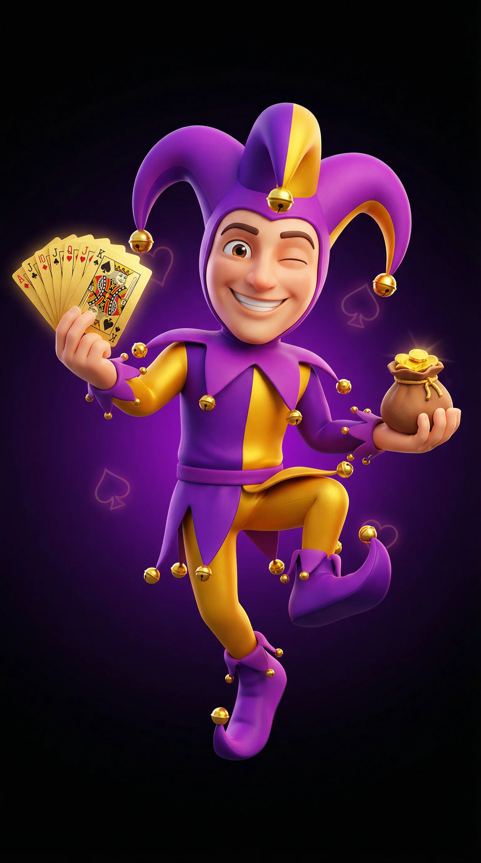 Mascote Joker do betboom