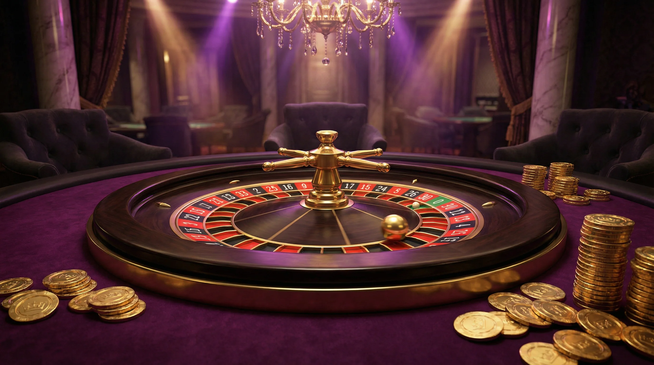 Roleta europeia com bola dourada no betboom